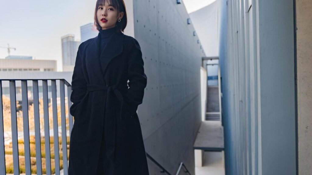 How to Style Navy Blue: Be brave and contrast Red, for a strong look