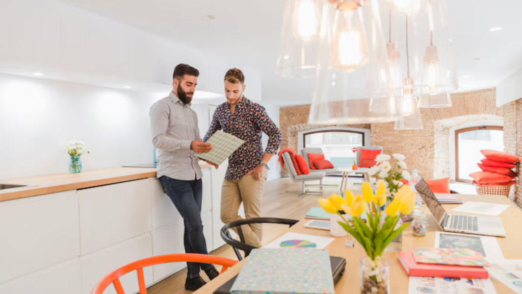 Greening the apartment will solve important interior design problems